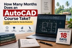 How Many Months Does an AutoCAD Course Take? Complete Guide for Kerala Students (2026)